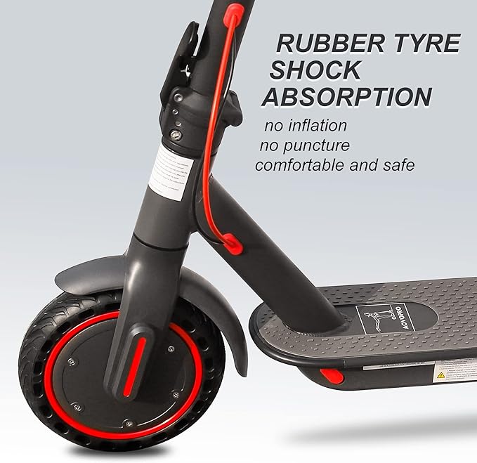 AOVOPRO Patinete eléctrico adulto, motor de 350 W, alcance de 30 km