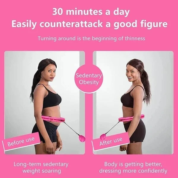 ⏰ OFF 49%🔥Smart Weighted Fit Hoop- Loss Fast fat burning!🔥